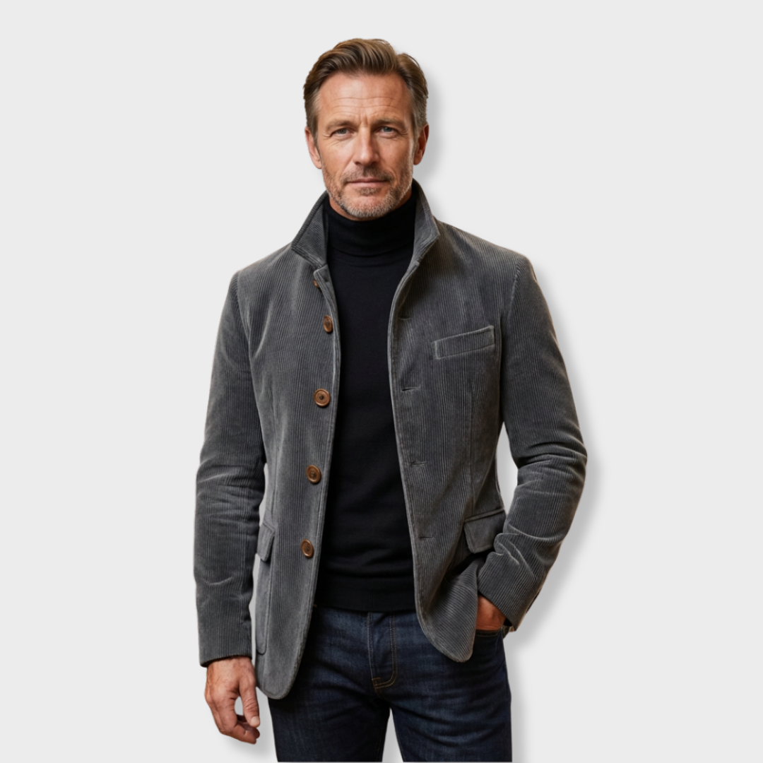 Carter™ | Elegante herenjas met een vintage uitstraling