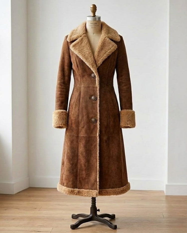 Sophie™ | Lange Vintage Jas