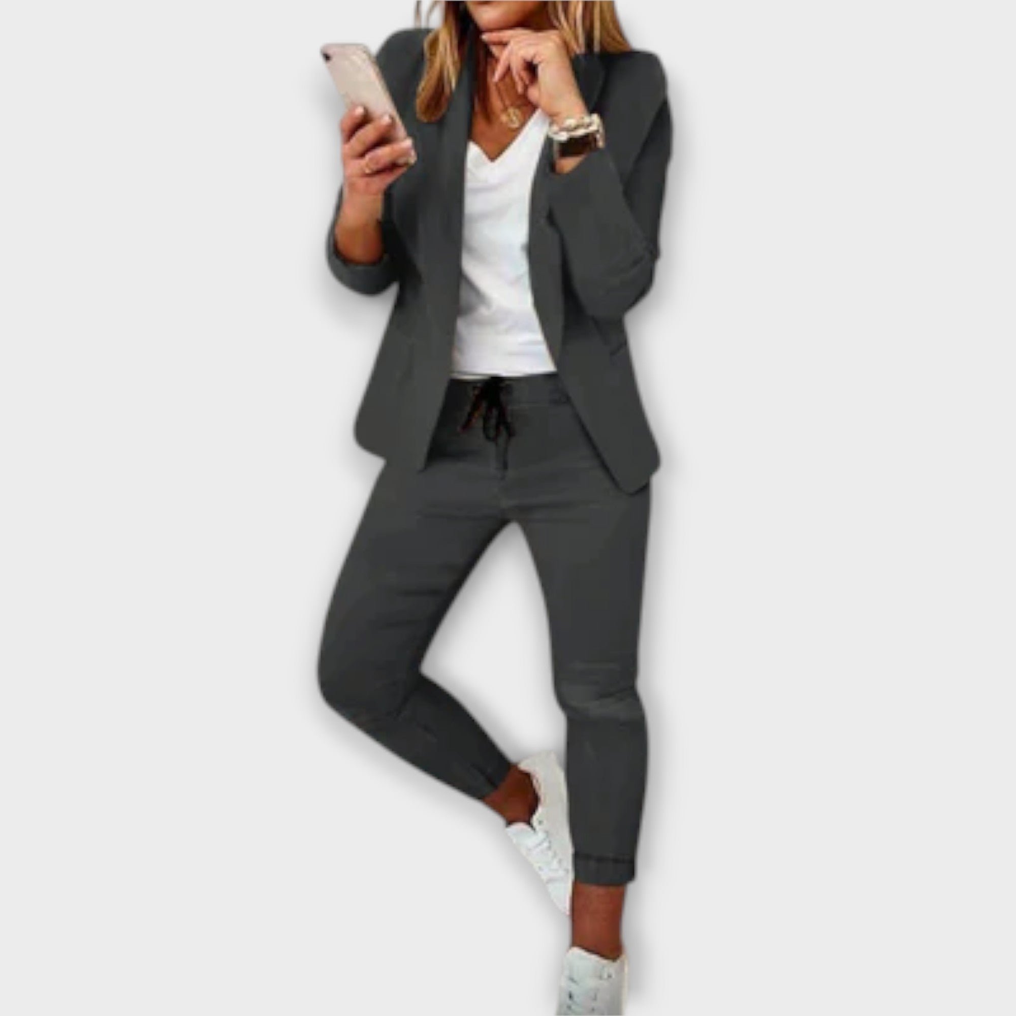 Sophia – Elegante en comfortabele blazer-set