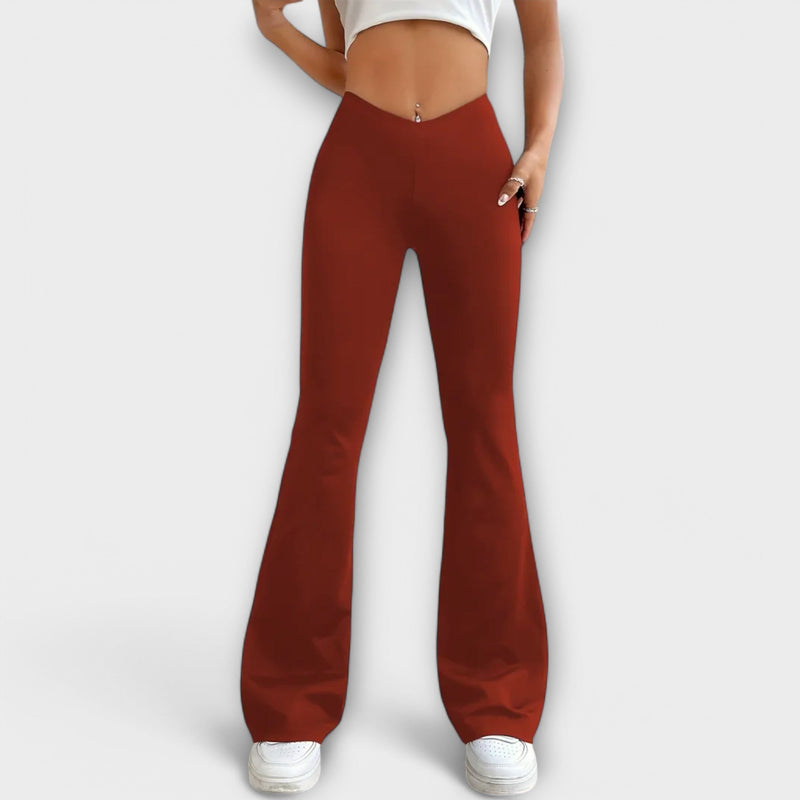 Serena - Losse uitlopende broek